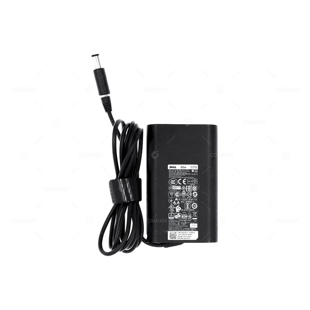 6TFFF DELL 65W 19.5V 3.34A SLIM AC/DC ADAPTER FOR LAPTOPS 06TFFF, HA65NM130
